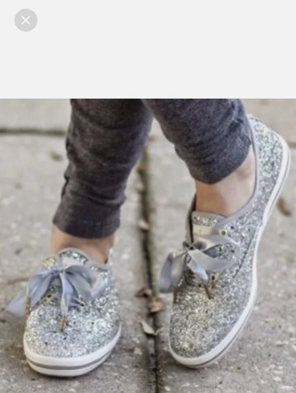 kate spade sparkling silver